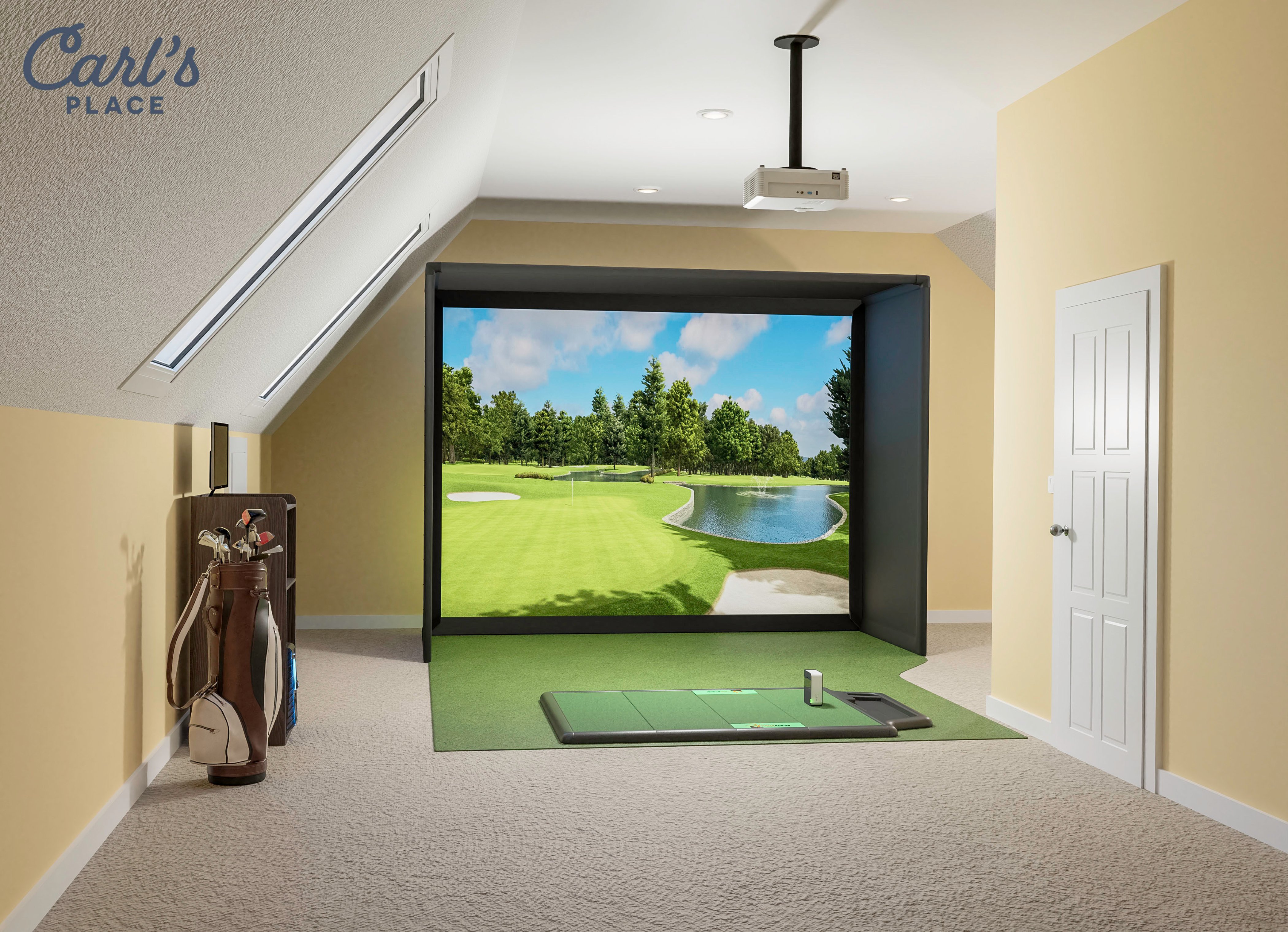 What is a golf simulator? Carl's Place